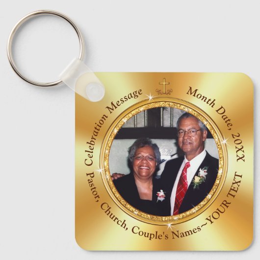 Cheap Christian, Personalized Photo Party Favors, Schlüsselanhänger (Vorderseite)