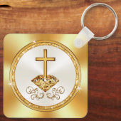 Cheap Christian, Personalized Photo Party Favors, Schlüsselanhänger (Rückseite)