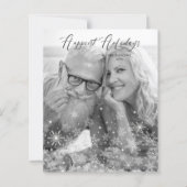 Cheap Christmas Snowflakes Happiest Holidays Photo (Vorderseite)