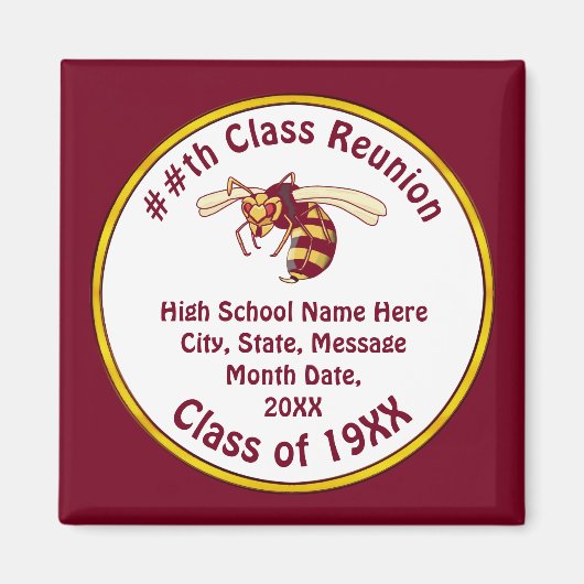 Cheap Class Wiedersehen Geschenkideen Magnete Magnet (Vorne)