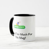 Cheap.com-Tasse Tasse (Vorderseite Links)