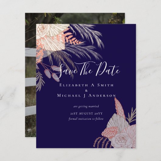 CHEAP Foto Rett Dates PAMPAS GRASS Terracotta (Vorne/Hinten)