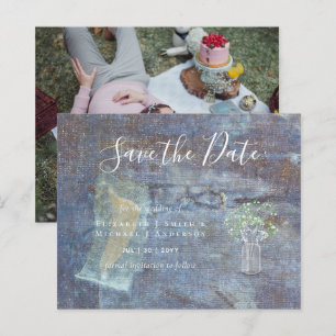 CHEAP Foto Rett Dates Rustic Gypsophila Mason Jar