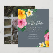 CHEAP Foto Rette Dates TROPICAL BLUME Beach (Vorne/Hinten)