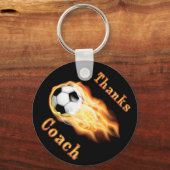 CHEAP Fußball Coach gibt Tipps Fußball-Schlüsselan Schlüsselanhänger (Rückseite)