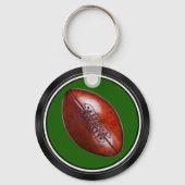 Cheap Green Personalized Football Gifts, Football Schlüsselanhänger (Rückseite)