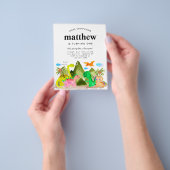 Cheap Jurassic Berg Jungle Dinosaur Geburtstag Flyer (Gruppe)