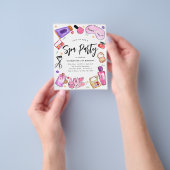 Cheap Pajama Girls Slumber Wellness-Center Geburts Flyer (Gruppe)