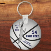 Cheap, Personalized Basketball Party Favors, BOYS Schlüsselanhänger (Vorderseite)