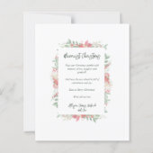 Cheap Photo Classic Merriest Christmas Poinsettias (Rückseite)