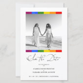 Cheap Pride Rainbow Flag Lesbian Gay Wedding (Vorderseite)