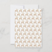 CHEAP Santa Baby Weihnachtsstrollendusche Mitteilungskarte (Rückseite)