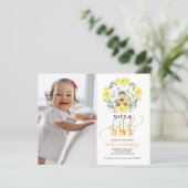 Cheap Sie ist eine wilde Eins Foto Einladung zum G (Stehend Vorderseite)