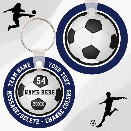 Cheap Soccer Keychains Personalized for Boys Girls Schlüsselanhänger