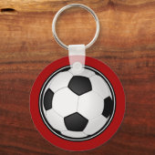Cheap Soccer Party Favors, Personalized Soccer Schlüsselanhänger (Rückseite)