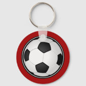 Cheap Soccer Party Favors, Personalized Soccer Schlüsselanhänger (Rückseite)