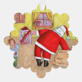 Cheap Toy snowflake paper ornament Karte (Vorderseite)