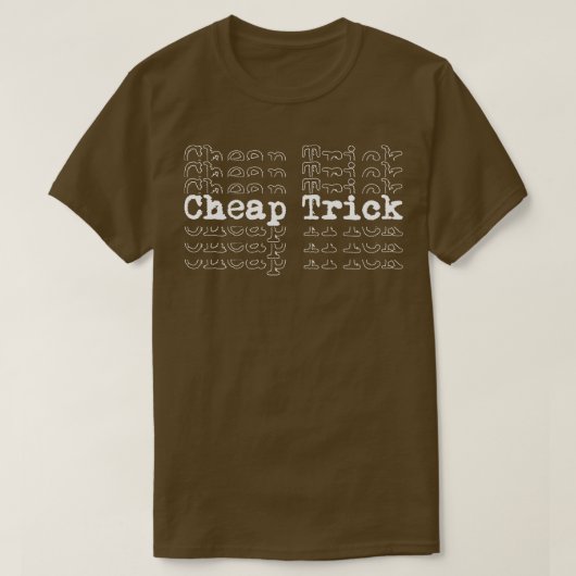 Cheap Trick Stilisiert 2 TShirt (Design vorne)