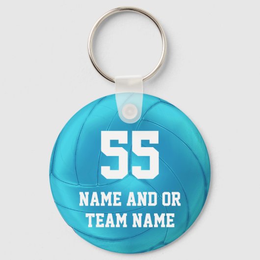 CHEAP Volleyball Team gibt Ihre Nummer und Ihren N Schlüsselanhänger (Vorderseite)