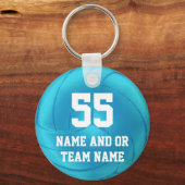 CHEAP Volleyball Team gibt Ihre Nummer und Ihren N Schlüsselanhänger (Vorderseite)