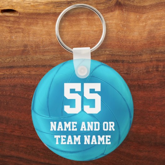 CHEAP Volleyball Team gibt Ihre Nummer und Ihren N Schlüsselanhänger (Vorderseite)