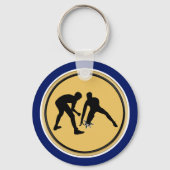 Cheap Wrestling Party Favors, Wrestlers or Coaches Schlüsselanhänger (Rückseite)