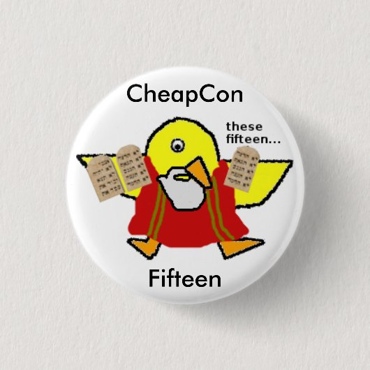 Cheapcon 15 button (Vorderseite)