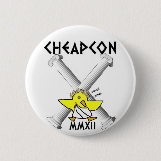 Cheapcon Button (Vorderseite)