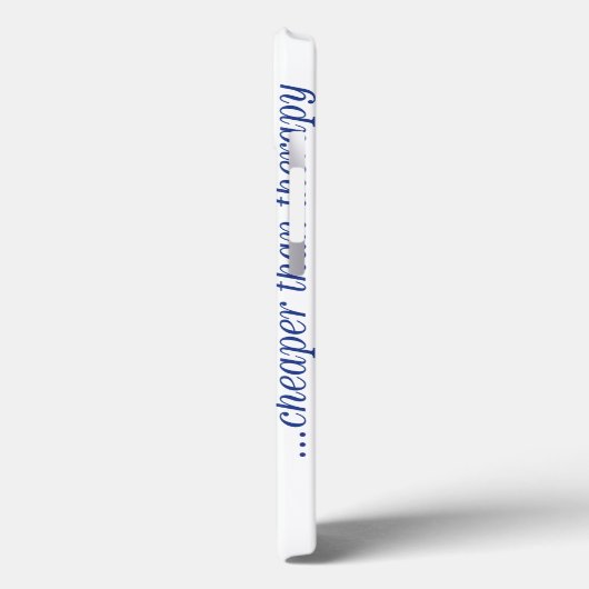 Cheaper Than Therapy Case-Mate iPhone Hülle (Rückseite / Links)