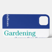 Cheaper Than Therapy Case-Mate iPhone Hülle (Rückseite (Horizontal))