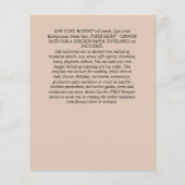 CHEAPEST WEDD INVITATIONS Sonnenblumen Eukalyptus Flyer (Hinten)