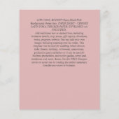CHEAPEST WEDD INVITATIONS Sonnenblumen Eukalyptus Flyer (Hinten)