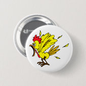 Cheapo Huhn Button (Vorne & Hinten)