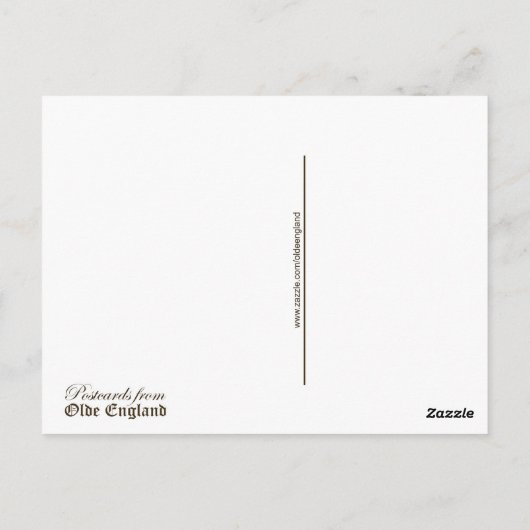 Cheapside, London c.1895 Postkarte (Rückseite)