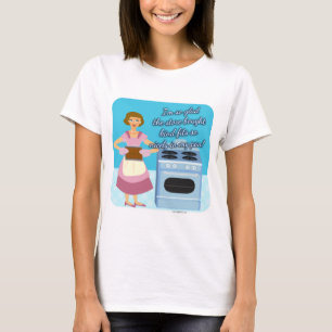 Cheat Brownies Snarky Hausfrau Kitsch T-Shirt