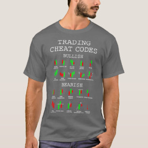 Cheat Code Candlestick-Muster T-Shirt