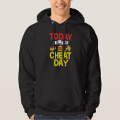 Cheat Day Diet Food Workout Quotes Fitness Gym Hoodie (Vorderseite)