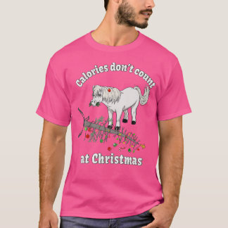 Cheat Day Reiten Pony Weihnachten T-Shirt