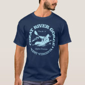 Cheat River Gorge (K2) T-Shirt (Vorderseite)