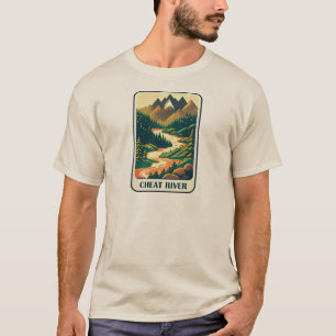 Cheat River West Virginia Colors T-Shirt