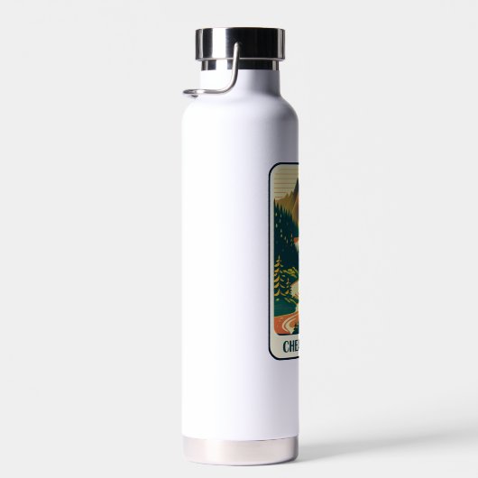 Cheat River West Virginia Colors Trinkflasche (Rechts)