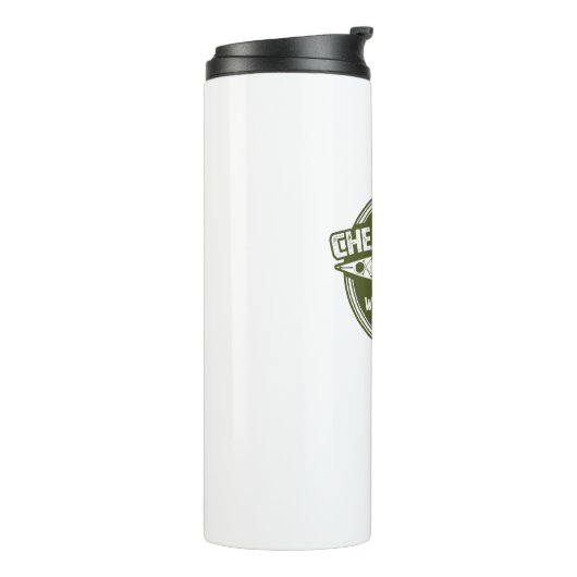 Cheat River, West Virginia Thermosbecher (Nach links gedreht)