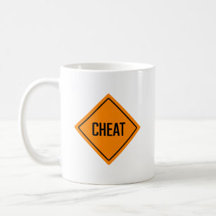 Cheat Word-Zeichen   Klassische Tasse