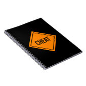 Cheat Word-Zeichen | SpiralNotebook Notizblock (Rechte Seite)