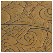 Cheater Quilt Panel in William Morris Style Stoff (Nahaufnahme)