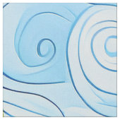 Cheater Quilt Playful Mountain Wiese Panel Stoff (Nahaufnahme)
