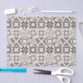 Cheater Traditionelle Patchwork Stars Quilt Black Seidenpapier (Handwerk)