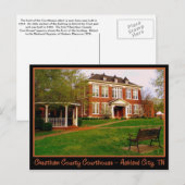 Cheatham Landkreis Courthouse - Ashland City, TN Postkarte (Vorne/Hinten)