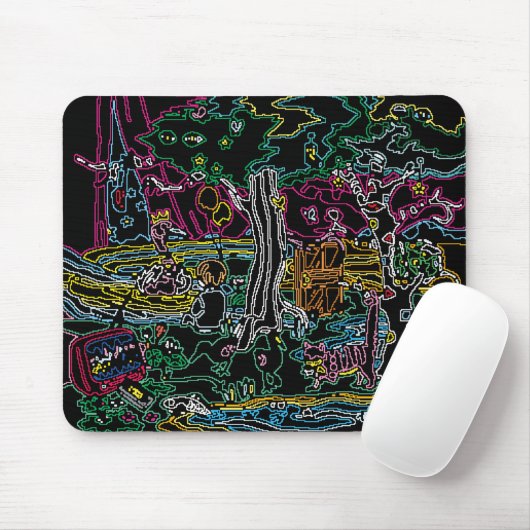 CHEBLO'S mousepad 【 NEON】 (Mit Mouse)