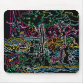 CHEBLO'S mousepad 【 NEON】 (Vorne)